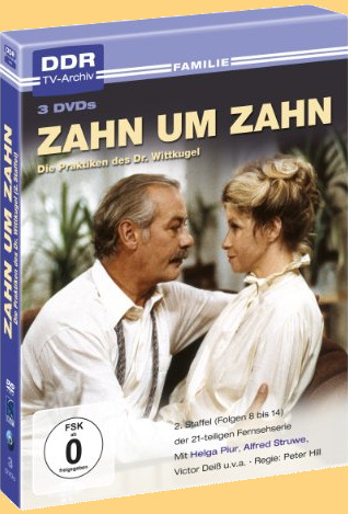 Zahn um Zahn 2. Staffel - DDR TV-Archiv ( 3 DVD