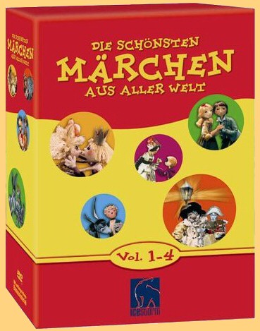 Die schnsten Mrchen aller Welt Vol.1 bis Vol.4 (4DVD's) - DEFA - Puppentrickfilme