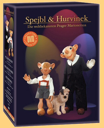 Spejbl & Hurvnek - DVD Collection (3 DVDs) - Defa - Puppentrickfilme - tschechische Puppentrickfilme