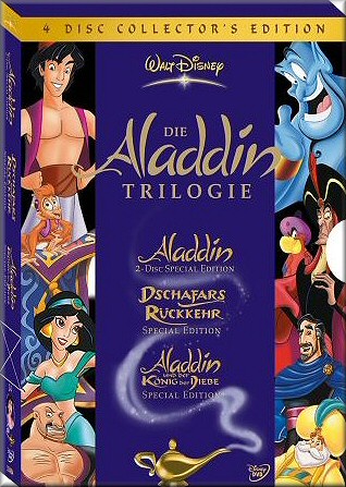 Aladdin Trilogie - Walt Disney Zeichentrickfilme