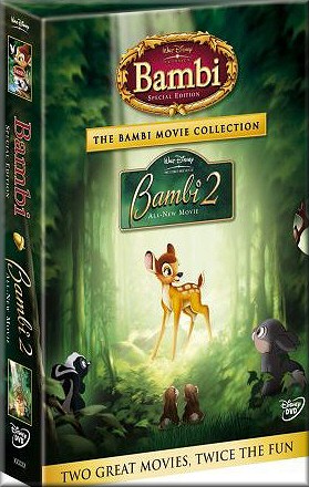 Bambi Special Edition + Bambi 2 - Walt Disney Zeichentrickfilme