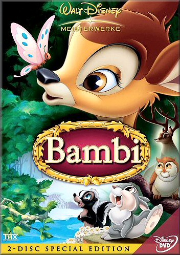 Bambi - Walt Disney Zeichentrickfilme