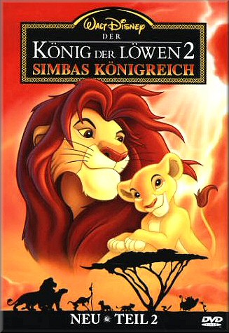 Der Knig der Lwen 2 - Simbas Reich - Walt Disney Zeichentrickfilme