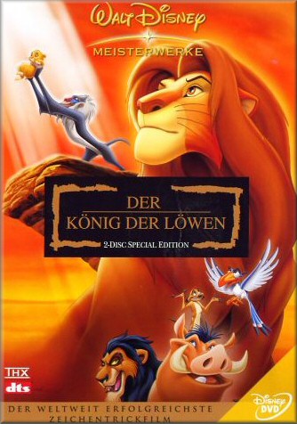 Der Knig der Lwen - Walt Disney Zeichentrickfilme