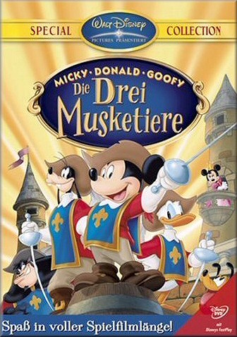 Die drei Musketiere - Walt Disney Zeichentrickfilme