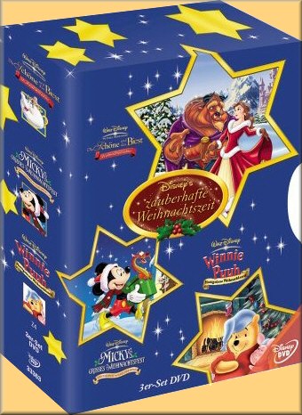 Disneys Zauberhafte Weihnachtszeit: Die Weihnachts-Box (3 DVDs) - Walt Disney Zeichentrickfilme