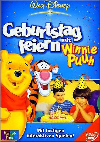 Winnie Puuh - Geburtstag feiern mit Winnie Puuh (inkl. 8 Spiele) - Walt Disney Zeichentrickfilme