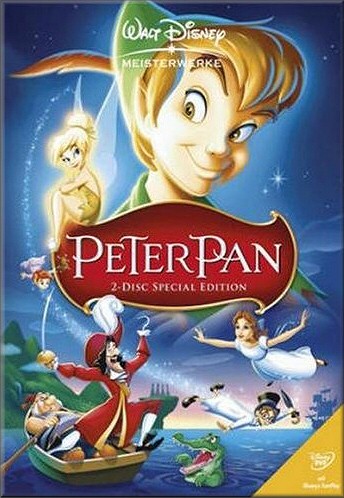 Peter Pan - Walt Disney Zeichentrickfilme