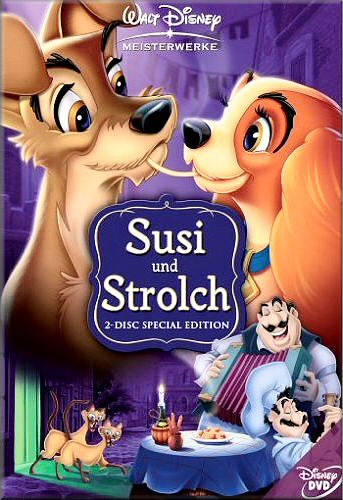 Susi und Strolch - Walt Disney Zeichentrickfilme