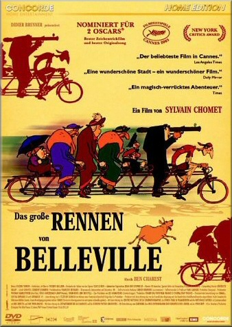 Das groe Rennen von Belleville - Bestseller Zeichentrickfilme