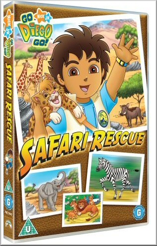 Go Diego Go - Safari Rescue [UK IMPORT] - Bestseller Zeichentrickfilme