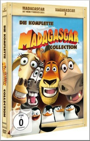 Madagascar/ Madagascar 2 Special Edition (4 DVDs)  - Bestseller Zeichentrickfilme