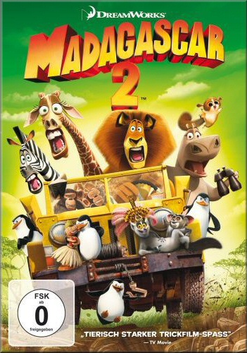 Madagascar 2 - Bestseller Zeichentrickfilme