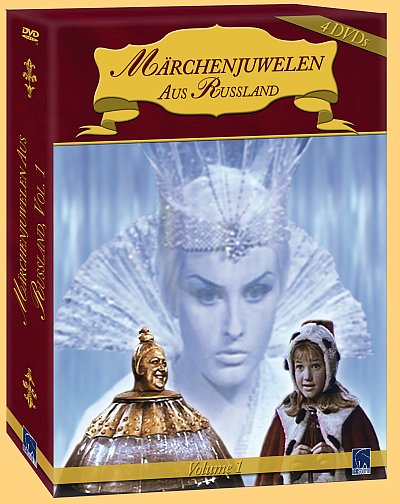 Märchenjuwelen aus Russland, Volume 1 (4 DVDs)  - Russische Märchenfilme